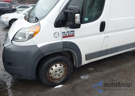 2017 Ram Promaster 1500 Low Roof 136 Wb from USA, damaged, VIN 3C6TRVAG7HE536482